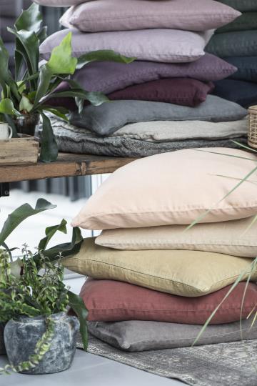 Pude - Hør m/Fyld, Rust