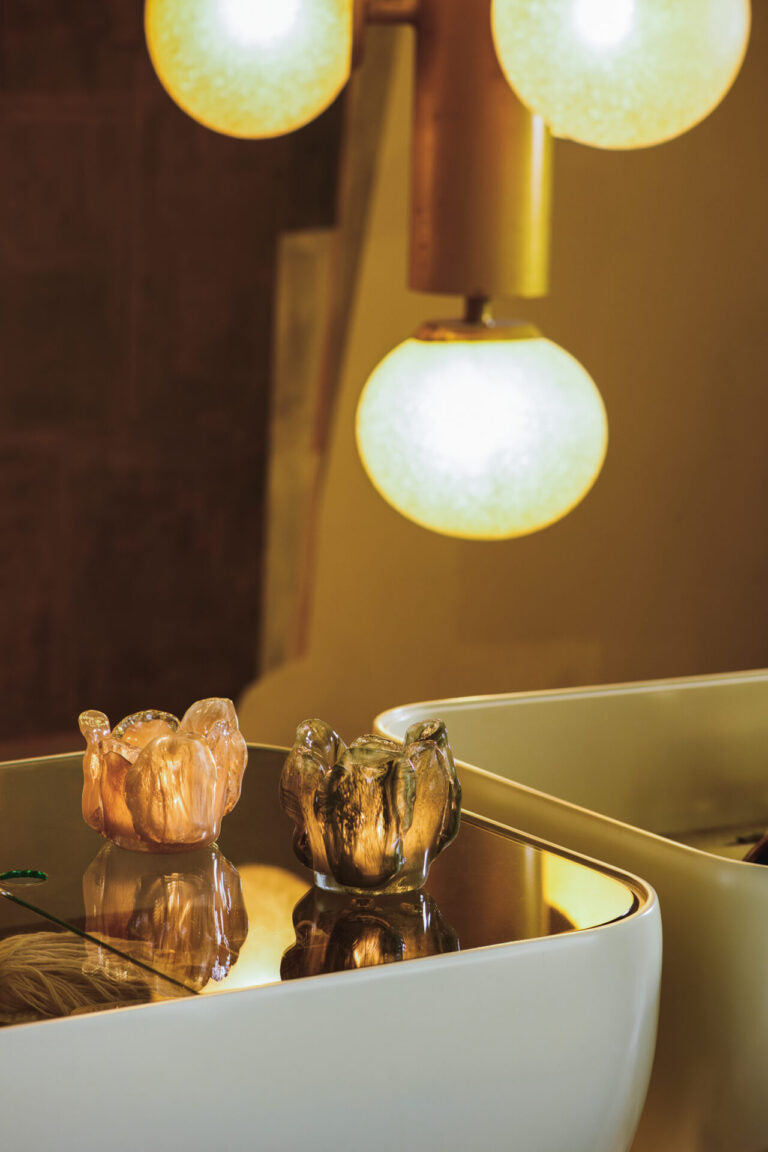 Lysestage - Anita, Beige