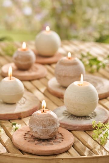 Kuglelys - Rustik, Kit