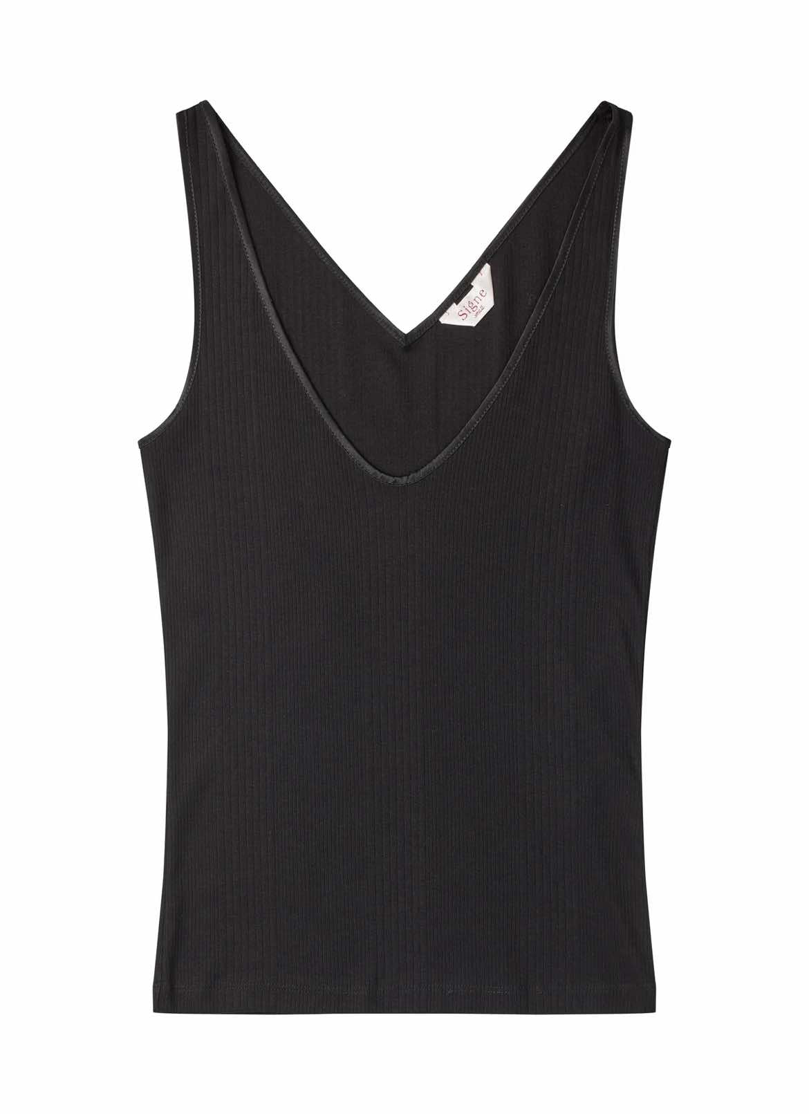 Tanktop - April, Sort