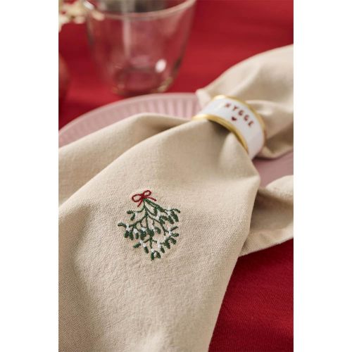 Stofserviet - Tradition (Mistelten)