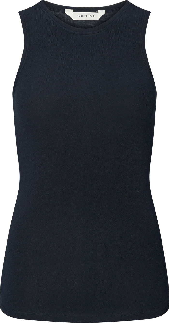 Tanktop - Alberte Uld, Midnight Blue