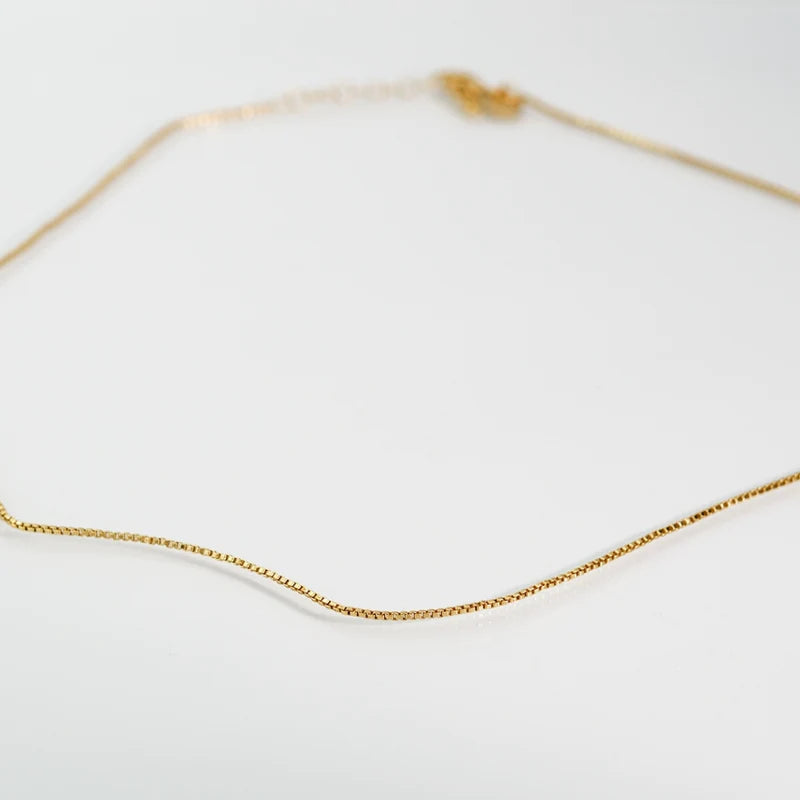 Halskæde - Box Chain