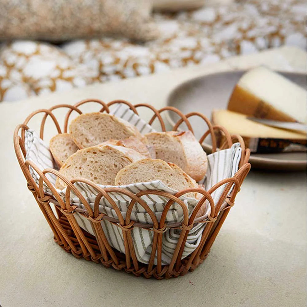 Brødkurv - Rattan, Tall S