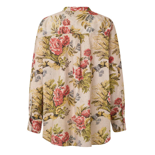 Skjorte - Charlie Bomuld, Fersken