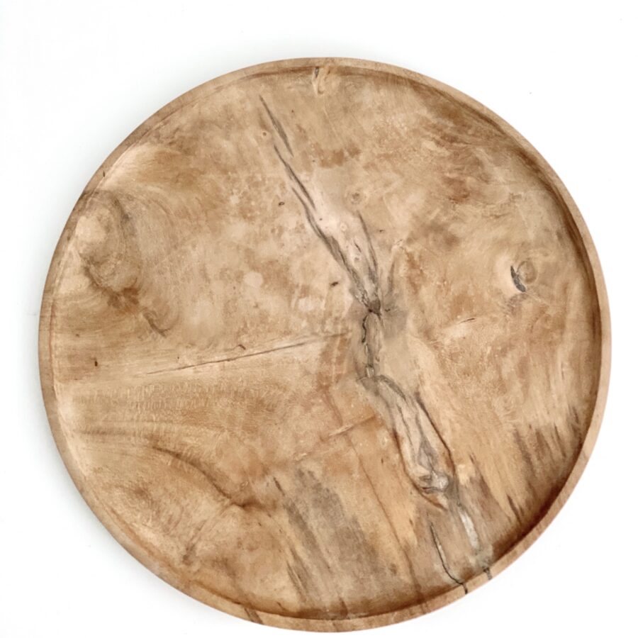 Tallerken/Fad - Bali, Teaktræ