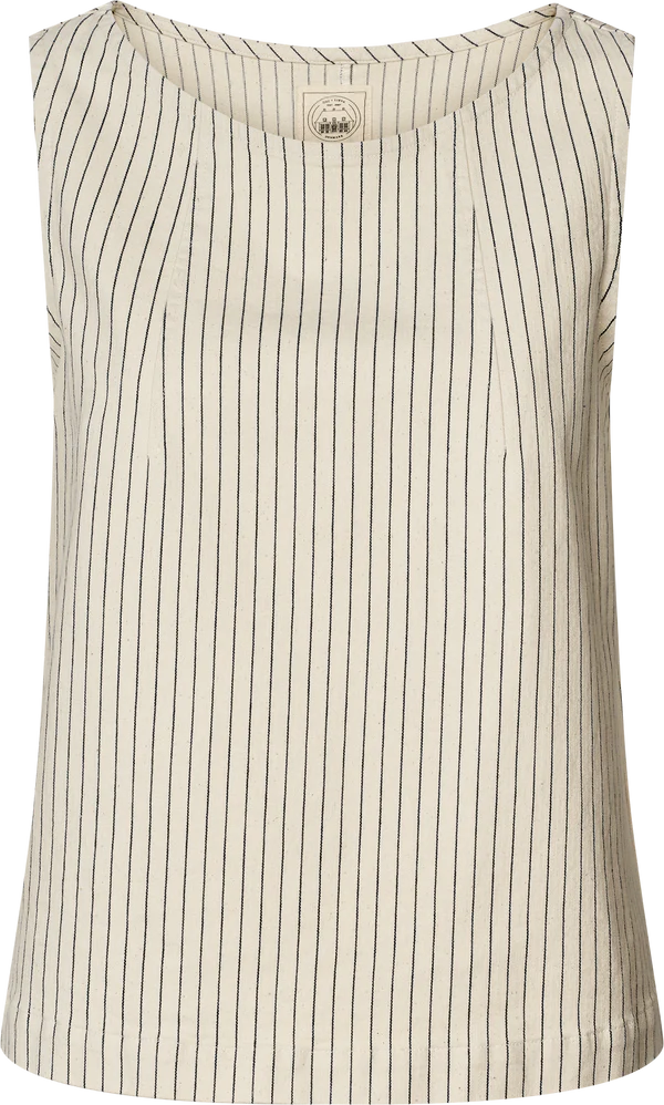 Top - Madicken, Navy Stribes