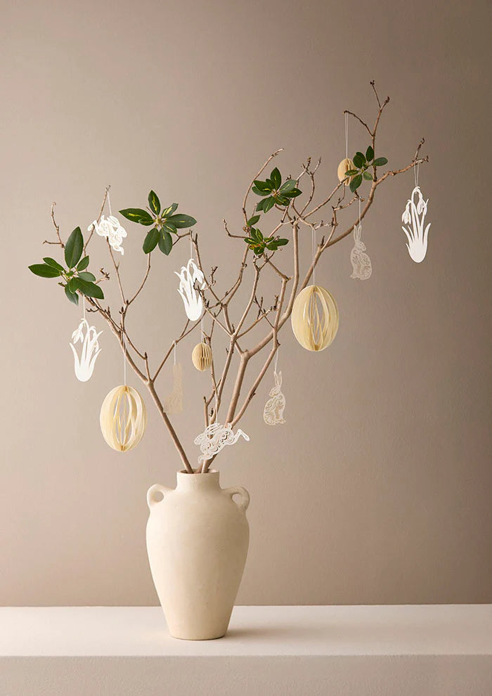 Julepynt - Papir Vintergækker