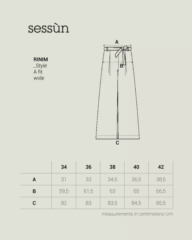 Bukser - Rinim, Denim Blue