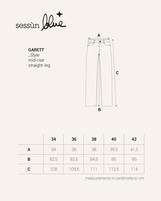 Bukser - Garett, Graffit Wash