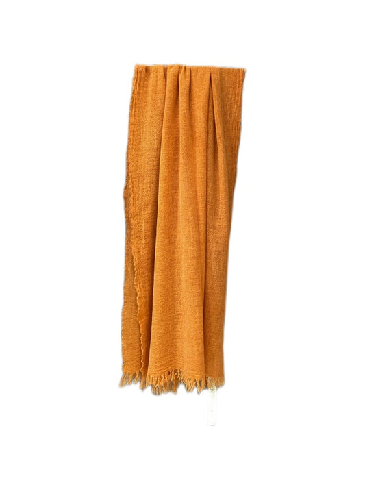 Tørklæde - Uld/Cashmere, Brændt Orange