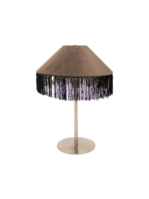 Bordlampe - Gloria, Mørkebrun