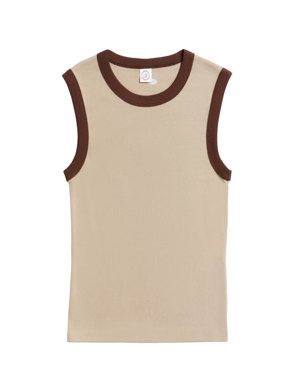 Tanktop - June, Taupe