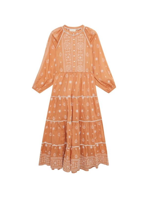 Kjole - Sole Mio Caroline, Pumpkin