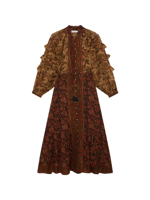 Kjole - Claudine, Autumn Leaves