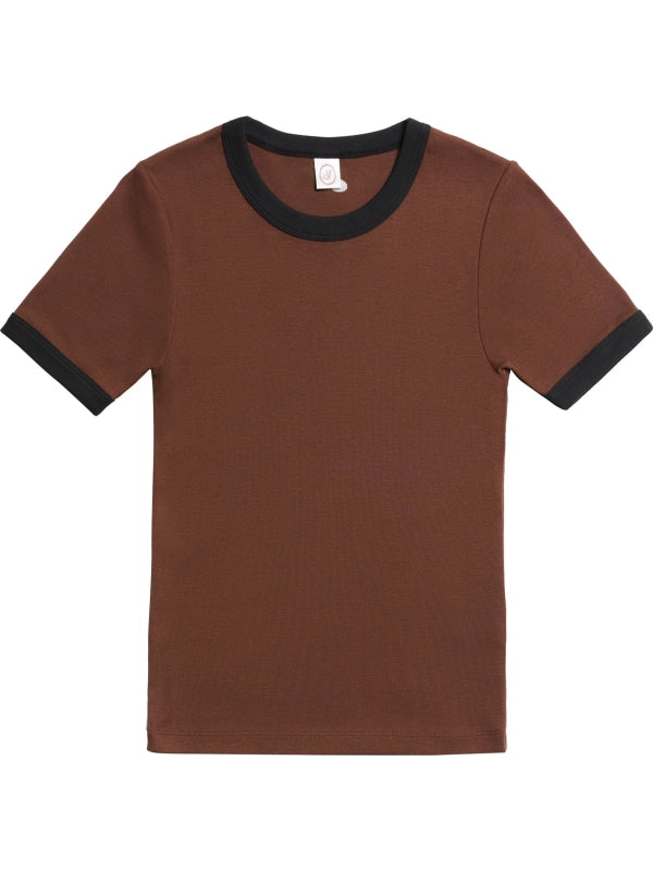 T-shirt - June, Brun