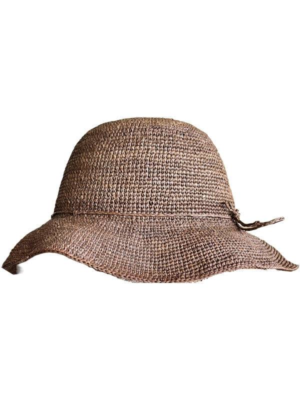 Hat - Raffia B12, Cannelle