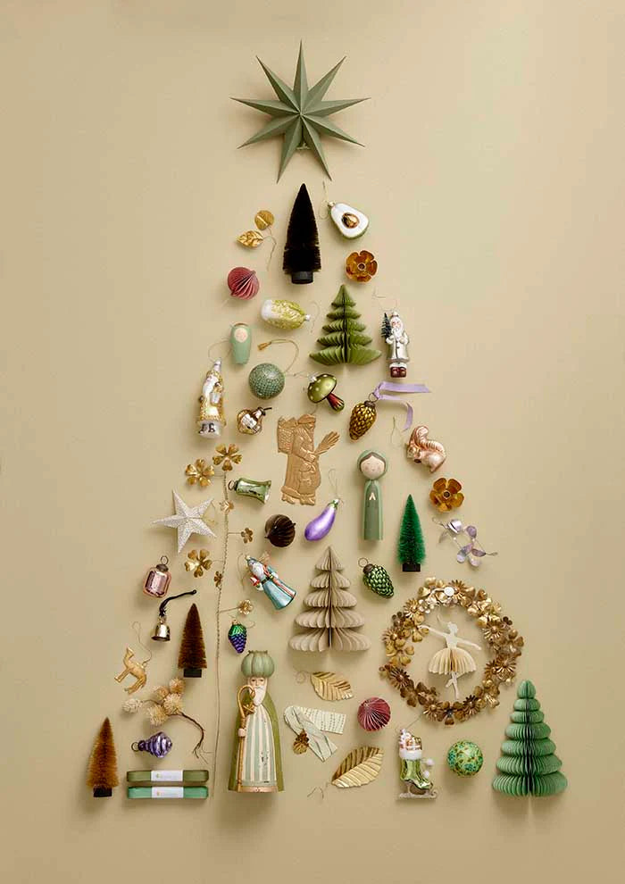 Julepynt - Golden Ornament Santa