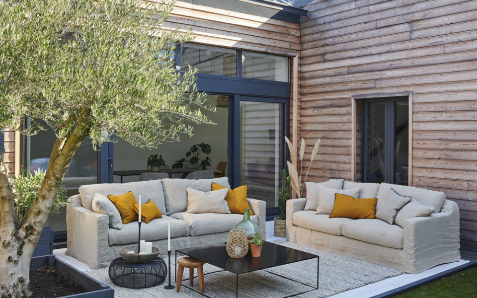 Biscarosse Newlin (Fin Vævning) | 2 pers. Sofa