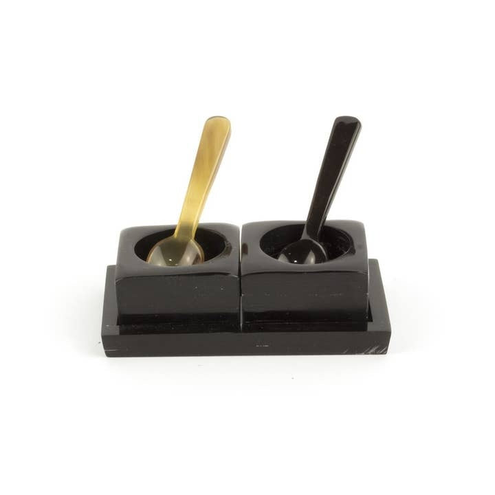 Salt og Peber Sæt - Sort Horn