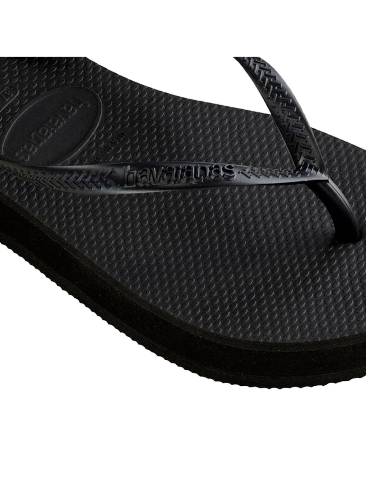 Klipklappere - Slim Flatform, Sort