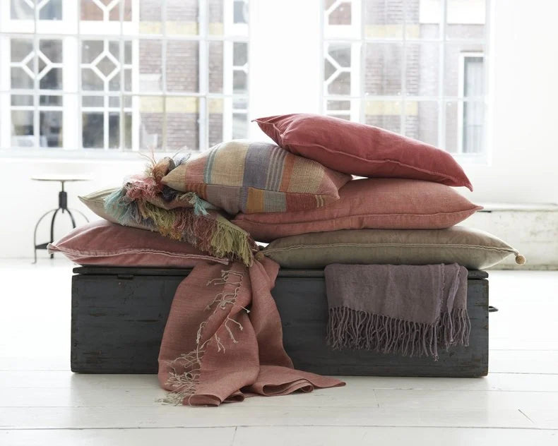 Pude - Multi Stripe, Rød