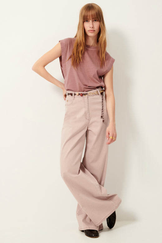 T-Shirt - Orlando, Marble Rose