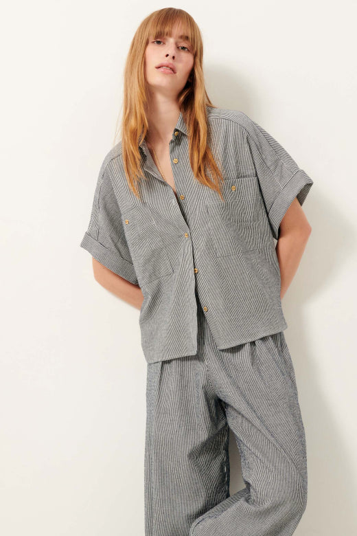 Bukser - Ridooseer, Coutil Blue