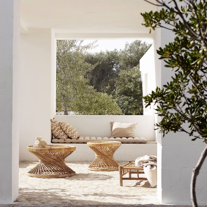 Bord - Palma, Rattan