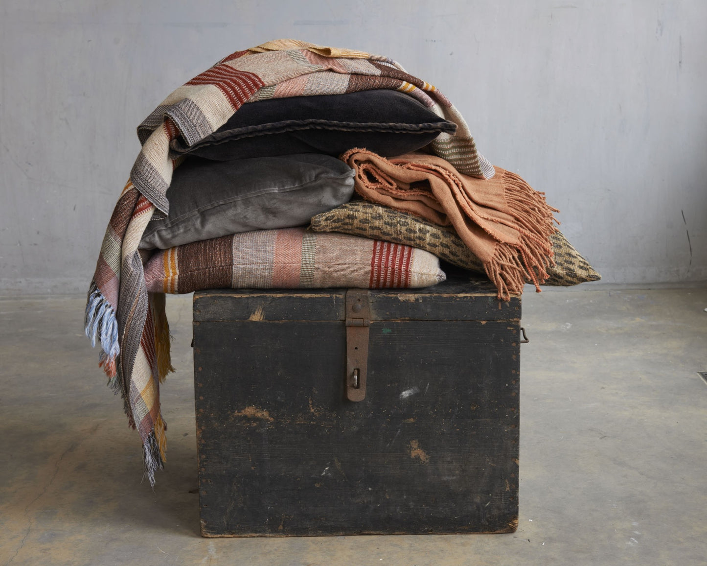 Pude - Multi Stripe, Orange