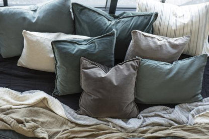 Pude - (50x50) Hør m/Fyld, Soil