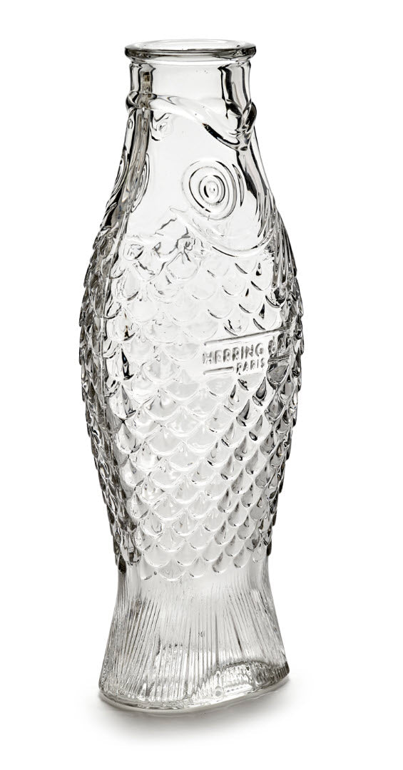 Vandflaske - Bottle Fish&fish, Transparent