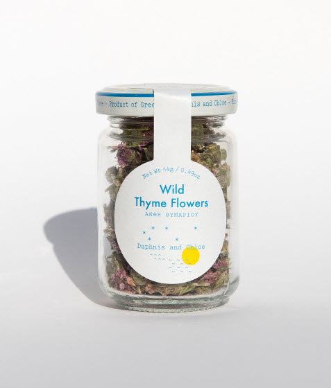 Krydderi - Vilde Timian Blomster (Glas)