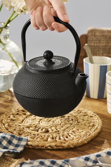 Bordskåner - Blomst, Jute