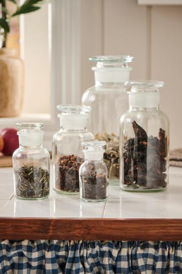 Apotekerglas m/Glaslå