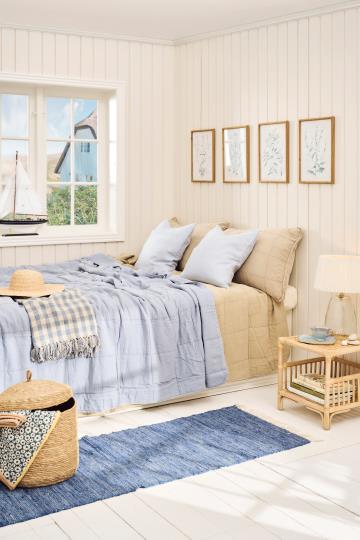 Pude - Hør, Cornflower