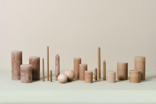 Kuglelys -  Rustik, Hør