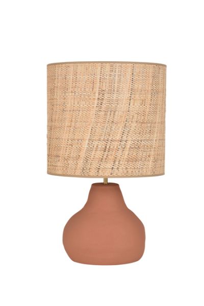 Bordlampe - Portinatx M, Terracotta