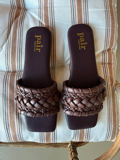 Sandal - Cap Ferret, Chokoladebrun