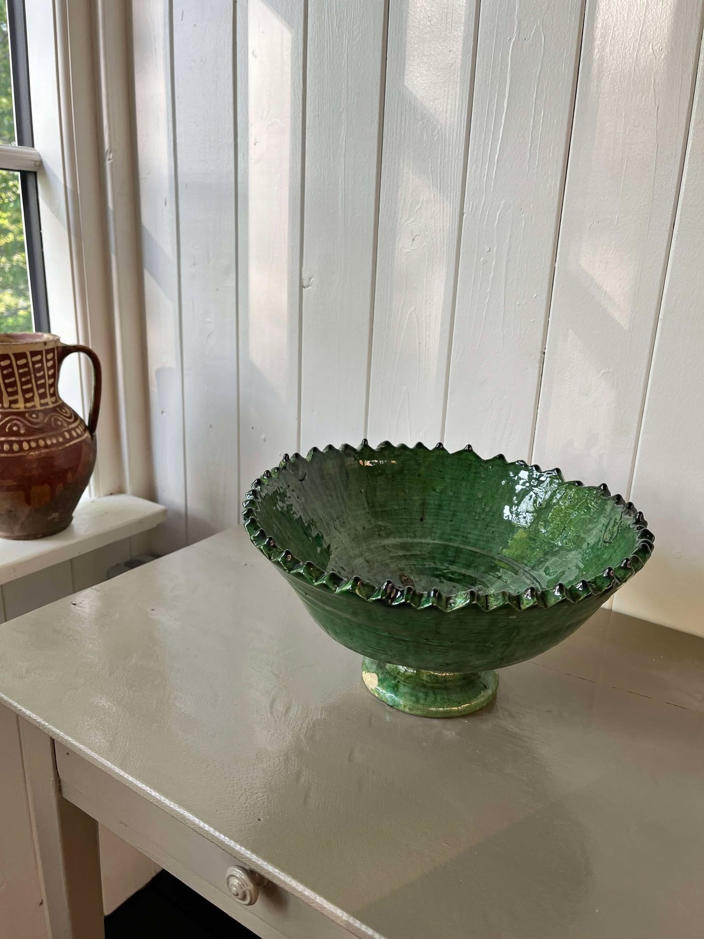 Skål - Marokkansk (Ø29 cm), Grøn