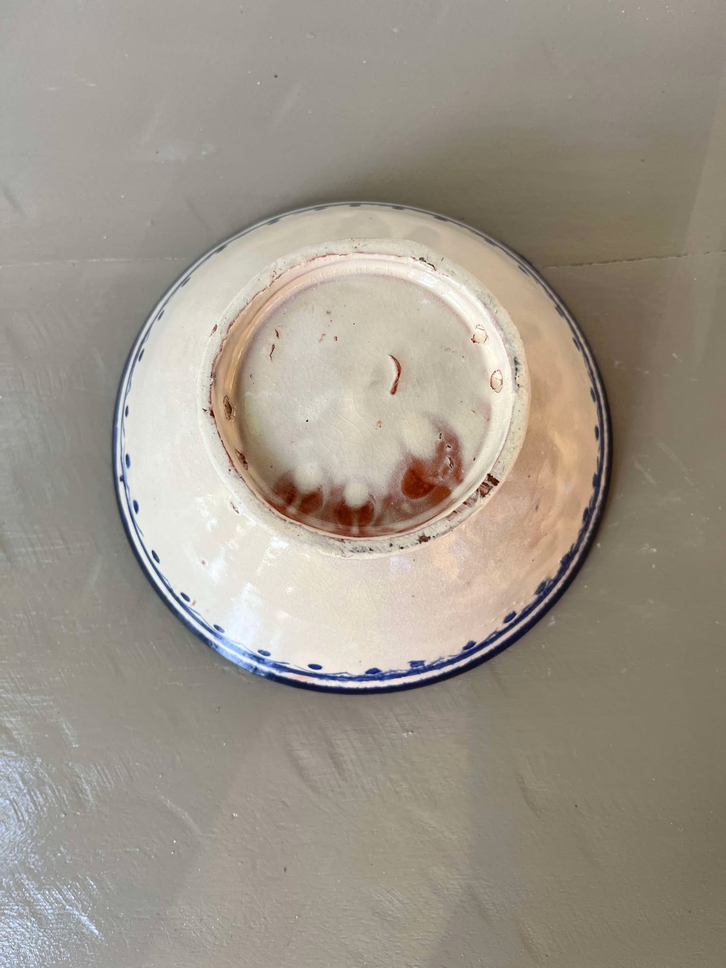 Skål - Marokkansk (Ø17), Indigo