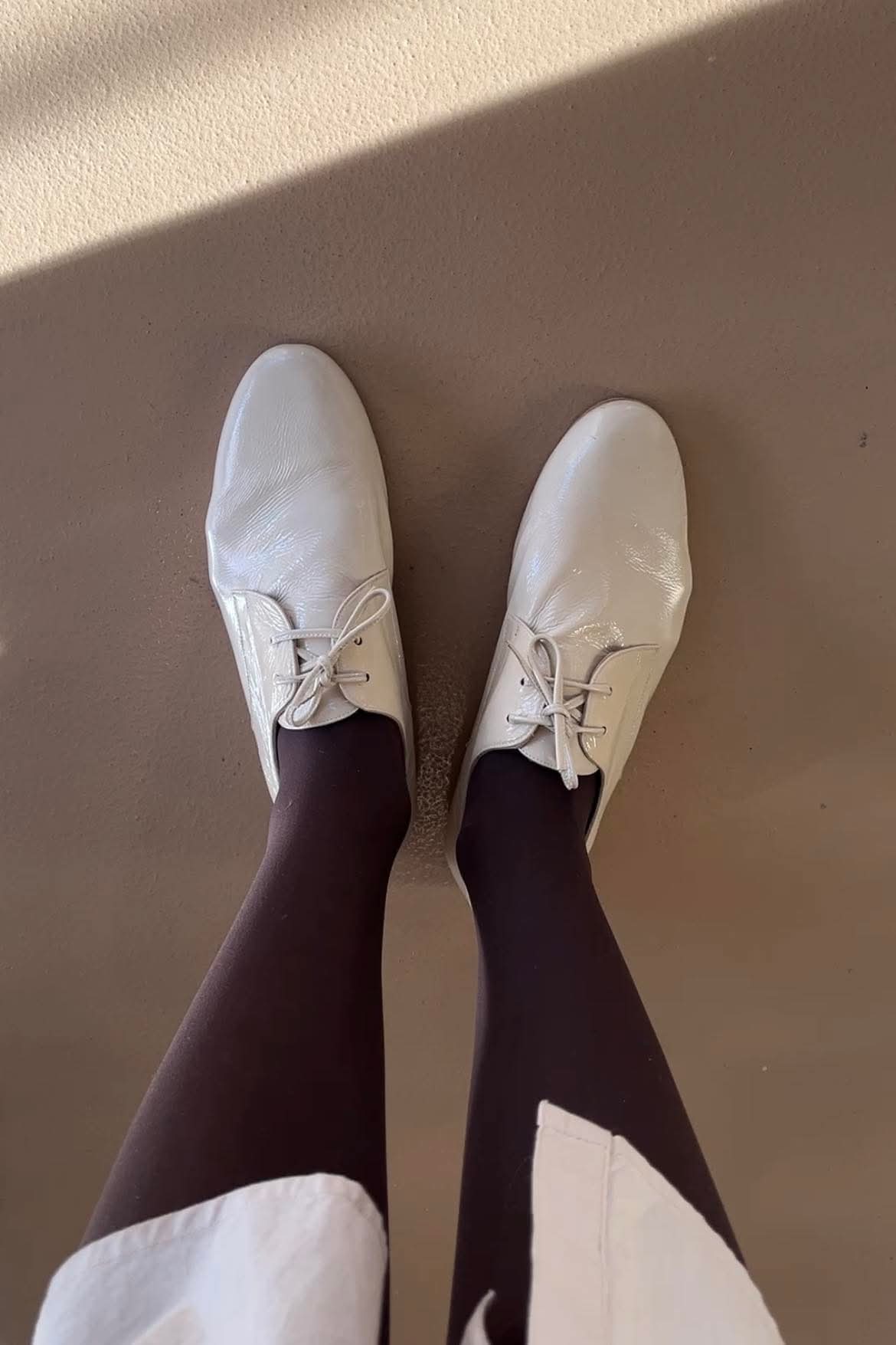 Sko - Emma Glossy, Ivory