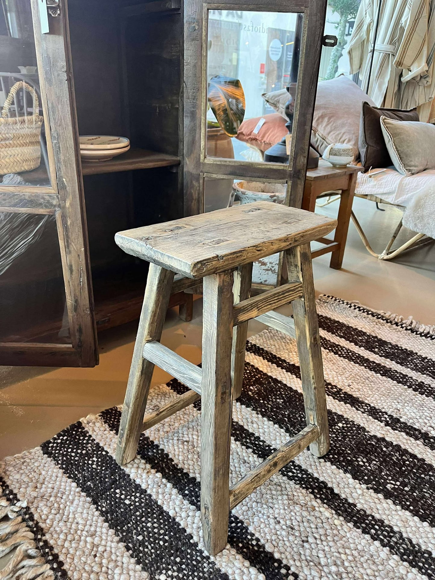 Skammel - Vintage, Træ