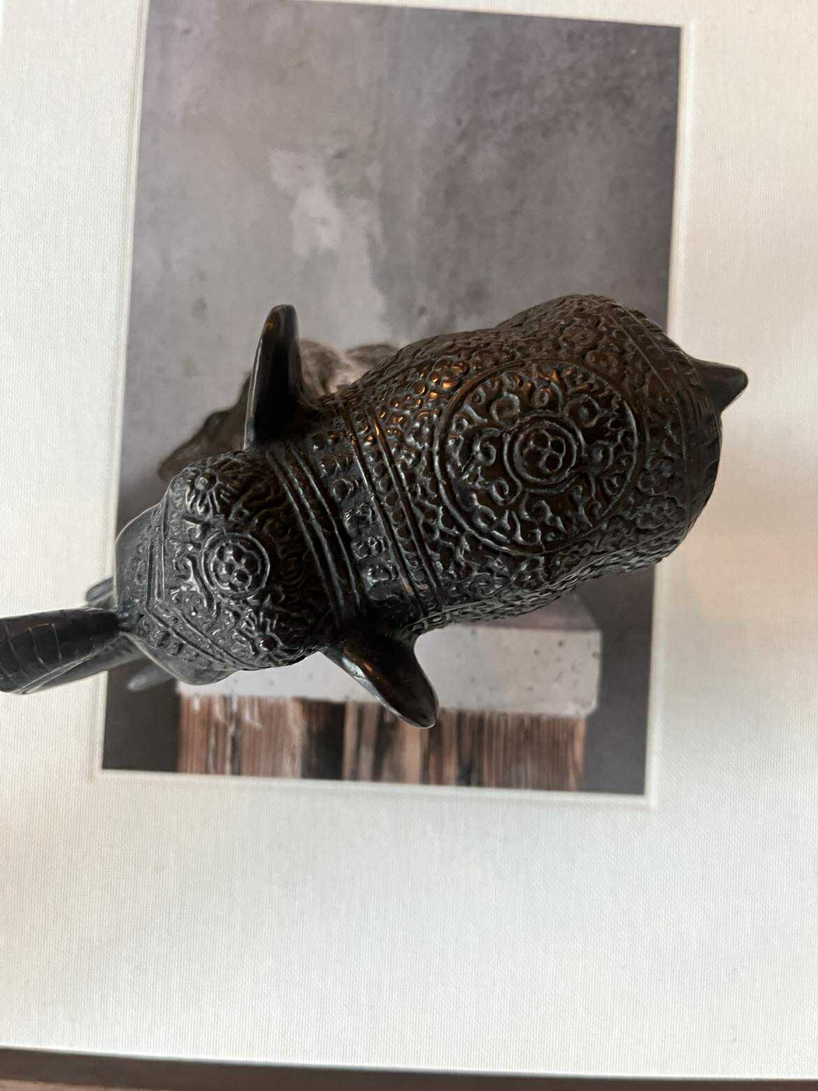 Figur - Holy Elephant, Antik Sort