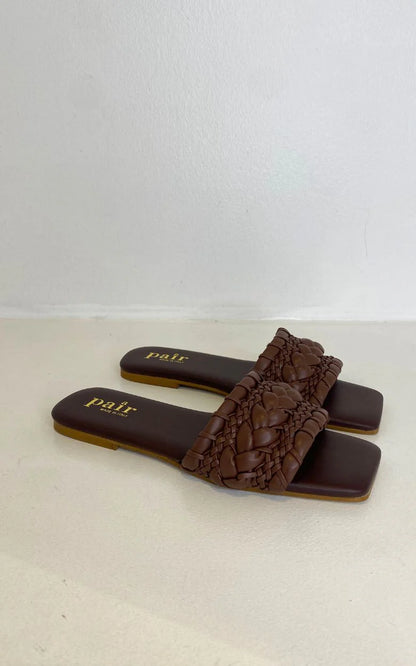 Sandal - Cap Ferret, Chokoladebrun