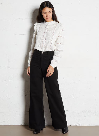 Skjorte - Delphine, Marfil