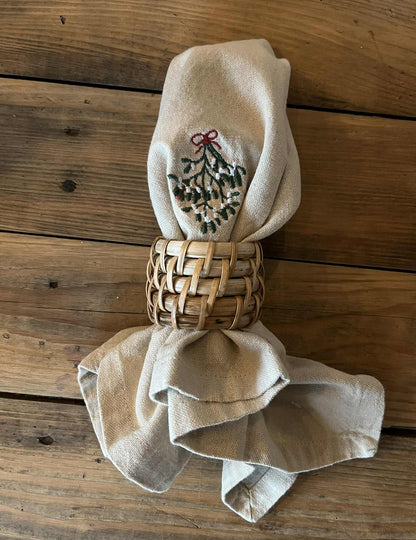 Stofserviet - Tradition (Mistelten)