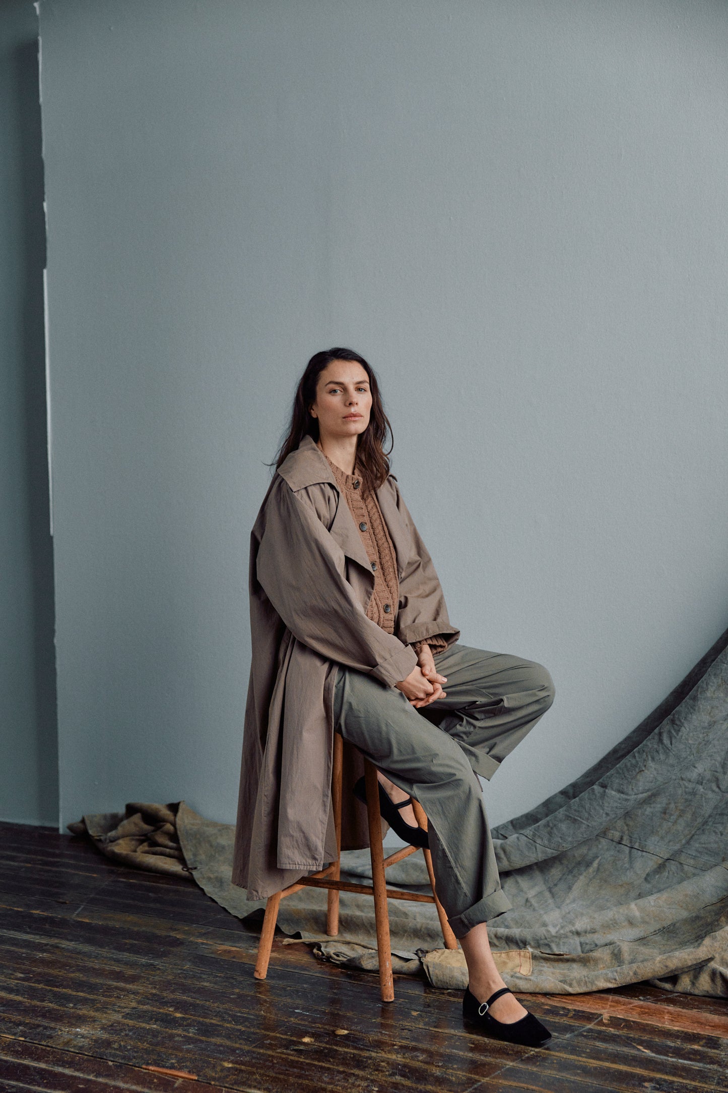 Trenchcoat - Iris, Fossil