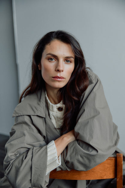 Trenchcoat - Iris, Fossil