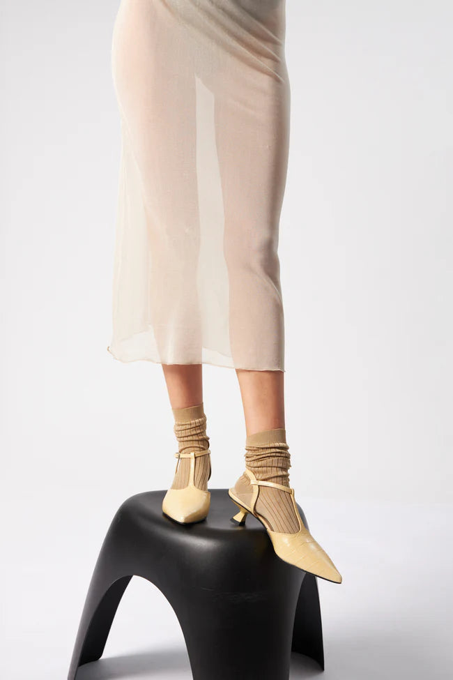 Pumps - Camila, Vanilla Croc